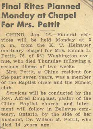 Funeral Notice