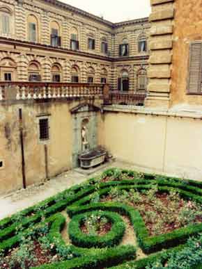 at Pitti Palace Florence